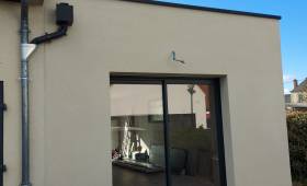 Façade avant terminée