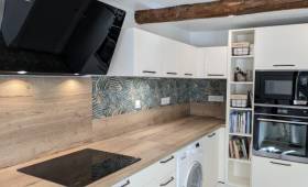 Rénovation d'une cuisine rustique