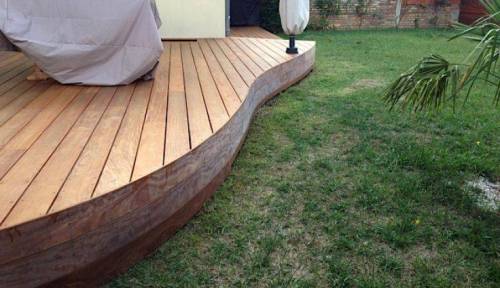 Terrasse bois personnalisée