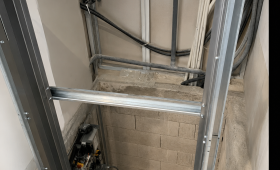 Ascenseur privatif rénovation intérieure à Barentin (76360)
