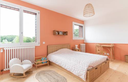 Rénovation complète d'une maison de 250 m² à Vertou- chambre