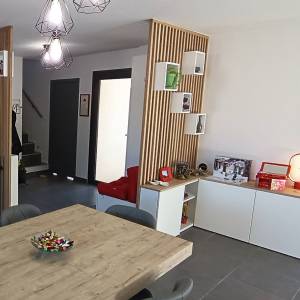 Aménagement Entrée Salon et Salle à manger - Valérie DAVID - La Maison Des Architectes