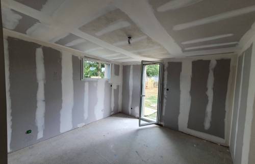 Vue de l’intérieur de l’agrandissement