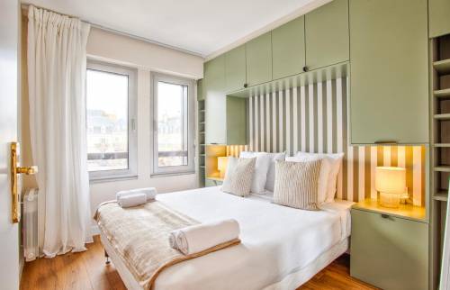 Parquet bois dans la chambre