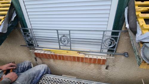 Garde-corps confectionné à l'identique des existants 