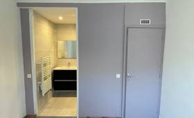 Création de la salle de bain dans une chambre