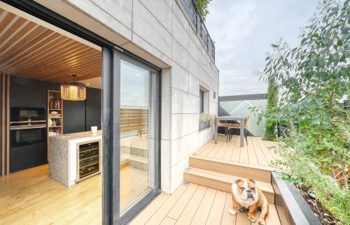 Aménagement d'une terrasse 