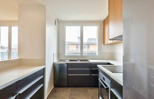 rénovation d'un appartement Paris - cuisine -  La Maison Des Travaux Paris 16