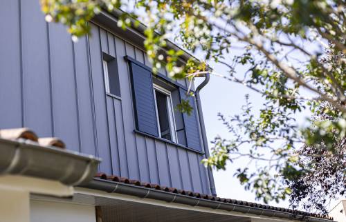 Volet coulissant sur surélévation