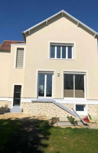 Maison après pose de l'ITE (Yerres 91330)