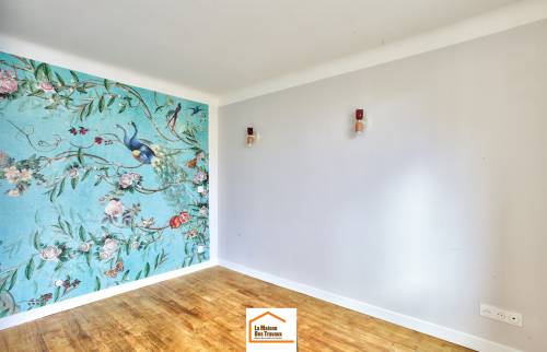 Parquet en bois massif rénové