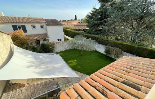 jardin vue de la chambre