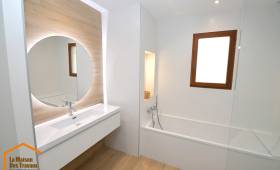 Salle de bain rénovée à Saint-Nicolas-de-Macherin