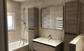 Après : meuble simple vasque