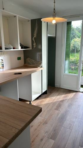 Pendant la rénovation 