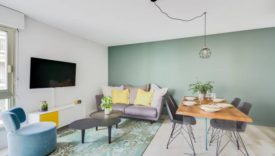 Rénovation complète d'un appartement situé dans le quartier de Lyon Tête D'Or