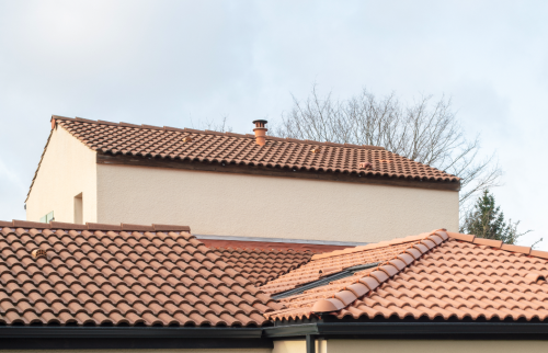 Extension de 20 m² dans le coeur de Vertou - toiture tuiles 3 pans