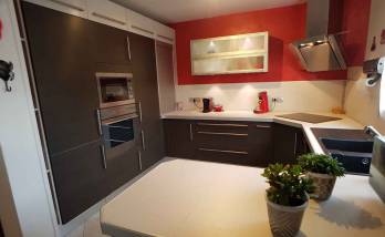 Cuisine en U avec bar - Auxerre (89).