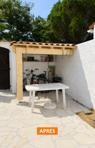 Renovation terrasse à La Palmyre