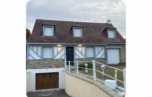 Ravalement de façades colombage 