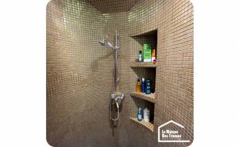 Création d'une douche hélicoïdale, à Granville (50400) !