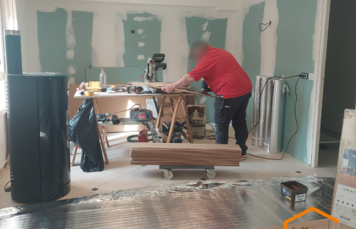 Cuisine pendant travaux