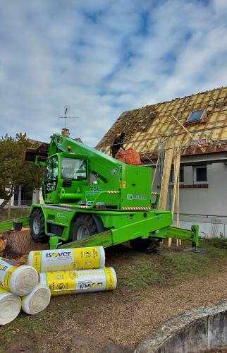 Découverture façade avant