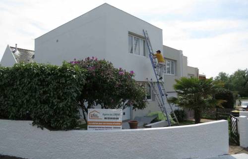 Pose des différentes couches de peinture - Larmor-Plage (56260)