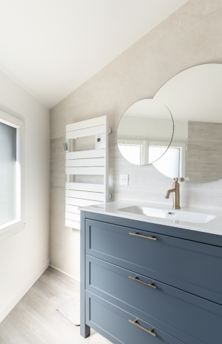 Surélévation de maison en ossature bois à Vertou