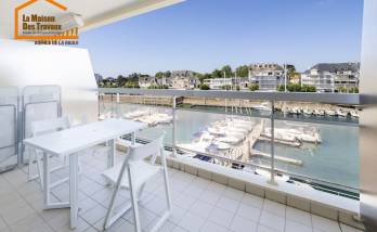 Vue sur le port du Pouliguen