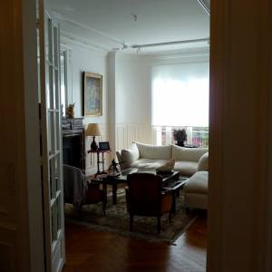 Restructuration d'un appartement de 140 m², Paris - Salon