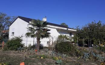 Vue d'ensemble de la nouvelle toiture côté jardin