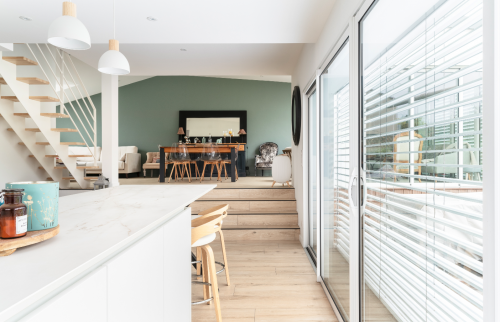 Création d'une extension et rénovation complète maison à Vertou