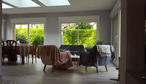 Salon dans extension Libourne