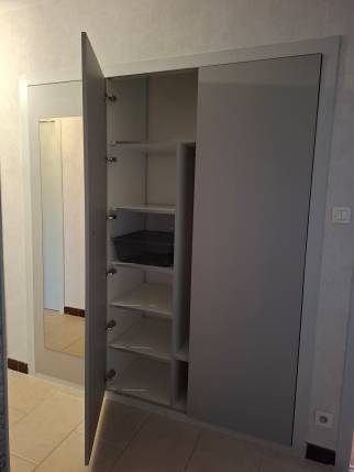 Modernisation d'un placard d'entrée d'appartement - Bourg-en-Bresse 01