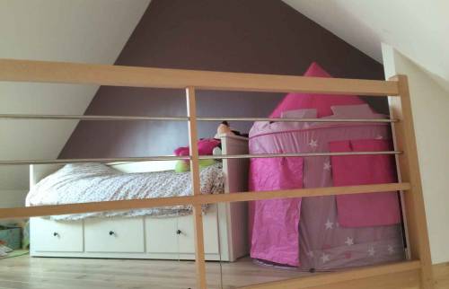 Création d'une mezzanine dans une maison à Caen