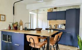 Une belle cuisine, pratique, moderne et chaleureuse