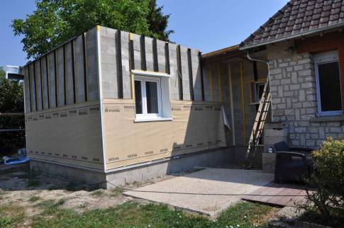  Travaux de Construction d'un agrandissement de maison - Lieusaint 77127