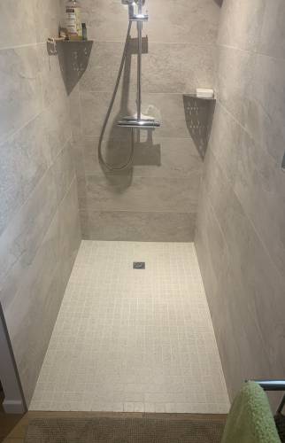 Douche à l'italienne 