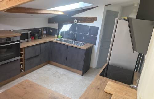 Rénovation de cuisine + sol à Derval (44)