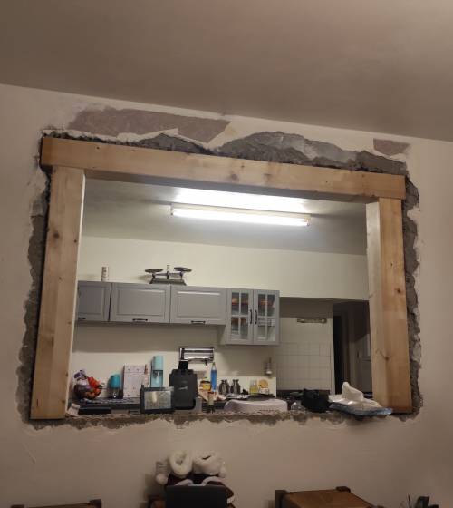 Ouverture côté salon à Pérignat-lès-Sarliève