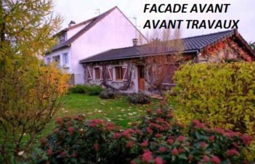 Façade avant, avant travaux (Yerres 91330)