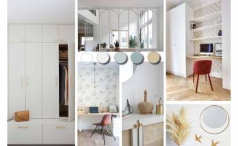 Relookage d’une très grande entrée à Colombes (92700) 