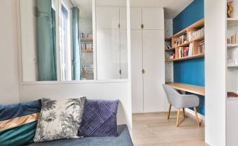 Relookage d’une très grande entrée à Colombes (92700) 