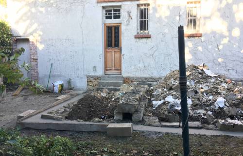 Abords de la maison avant travaux - Yvelines