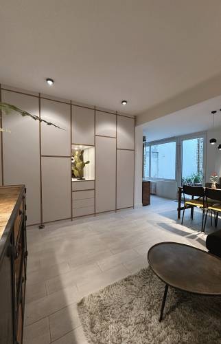 Rénovation d'un appartement avec jardin aux Chartrons 