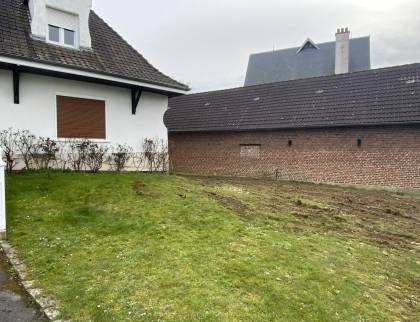 Avant aménagement des extérieurs Beaurains