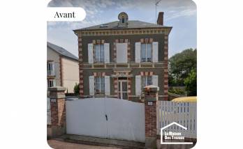 Ravalement avec de l'enduit à la chaux - Bayeux 14400