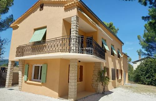 Façade aprés ravaux de ravalement de façade La Maison Des Travaux Ales