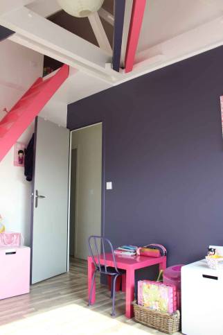 Aménagement de combles terminé, dédié aux enfants